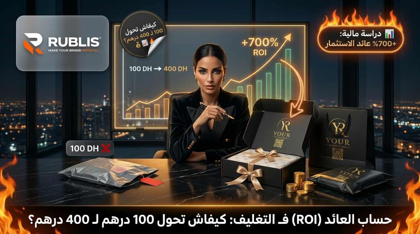 حساب العائد المالي على الاستثمار في التغليف المطبوع بالمغرب